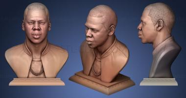 3D model Jay Z Portrait (STL)